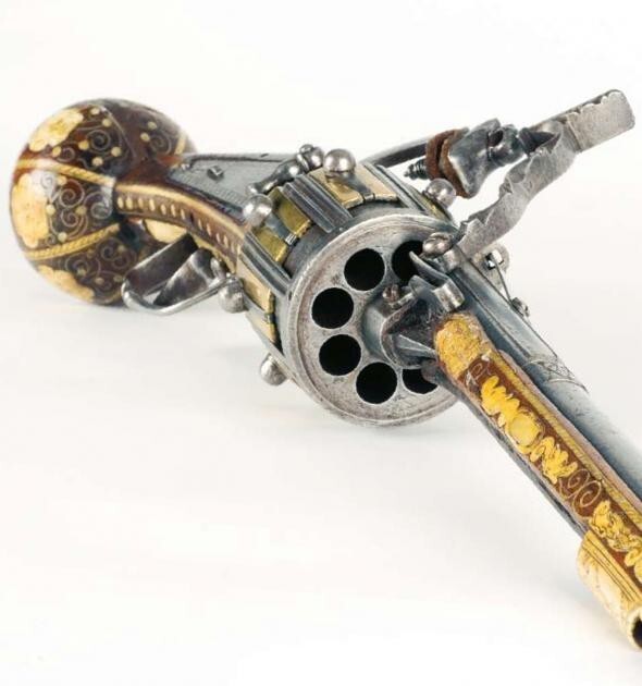 Кремневый револьвер 1597 года