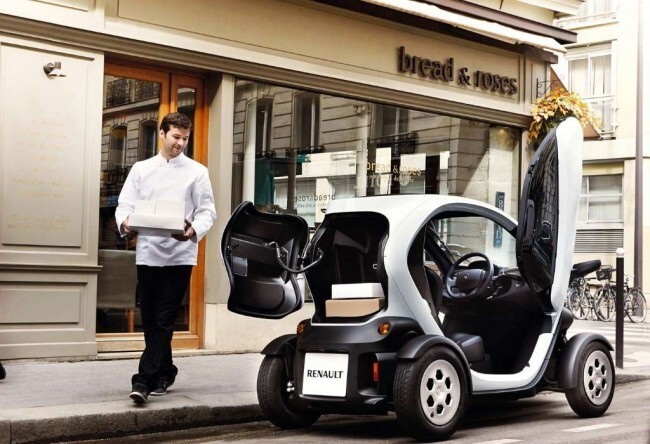 Renault Twizy – развозной фургон