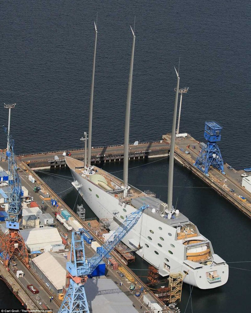 Самая большая парусная яхта в мире