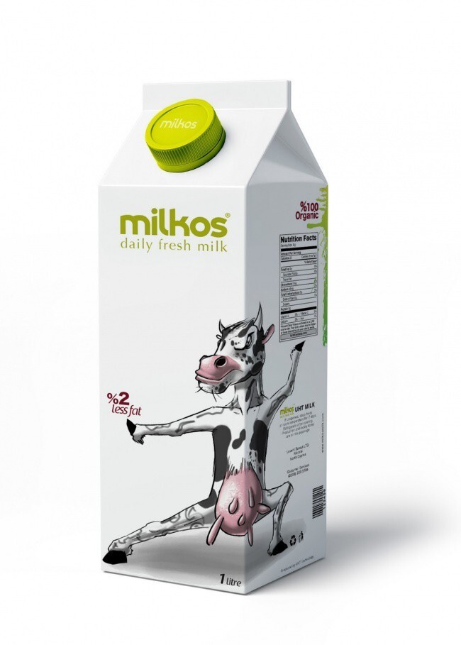 17.  Молоко Mikos