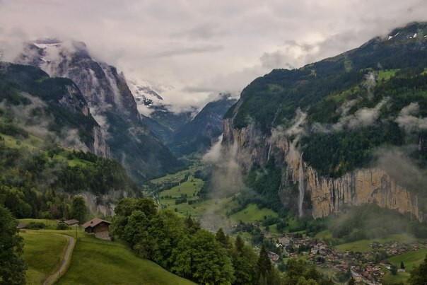 Долина Лаутербруннен, Швейцария