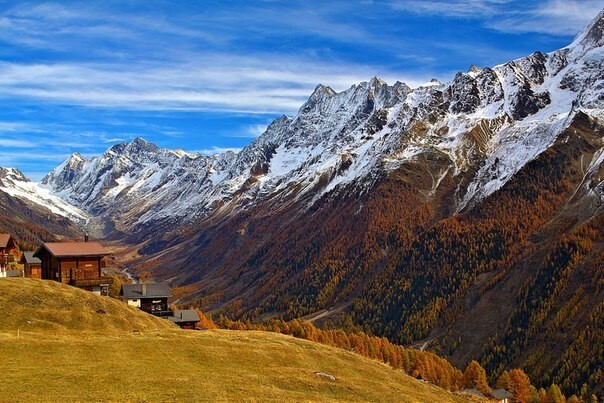 Долина Лётшенталь,Швейцария