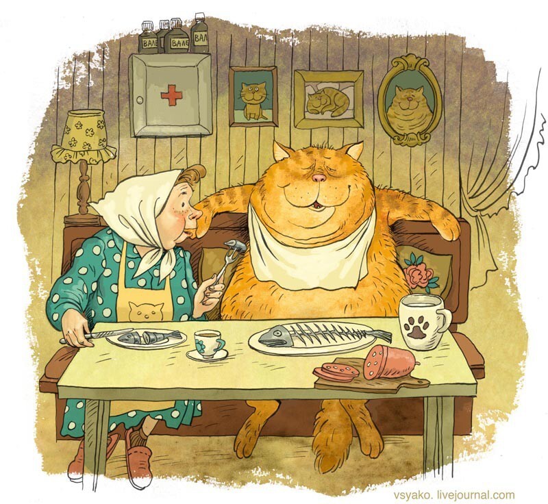 Коты и бабки Ольги Громовой