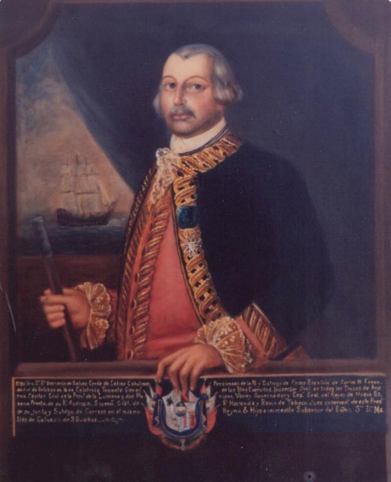 2. Портрет Бернардо де Галвеса