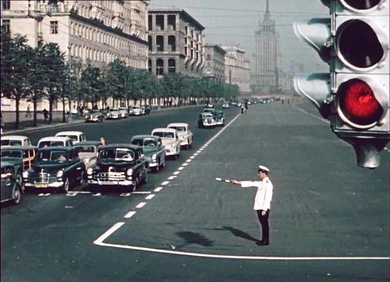 1955 г. Москва, Кутузовский пр-т: