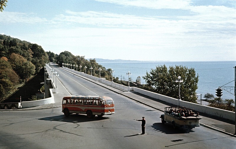 1958 г., поворот на Мацесту:
