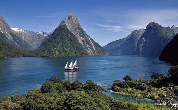 Великолепные пейзажей Новой Зеландии
