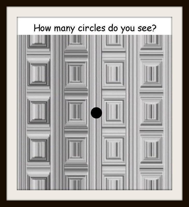 2. Сколько кругов вы видите на этой картинке?