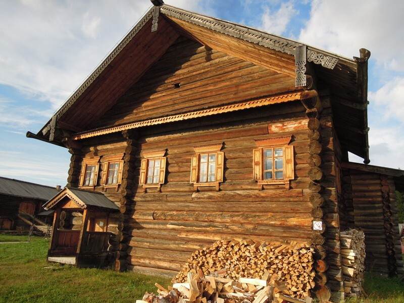 Крестьянские дома XIX века на Русском Севере 