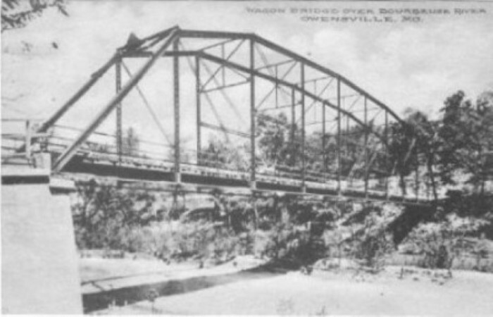 14. Железнодорожный мост, Джефферсон-сити, Миссури, 1855