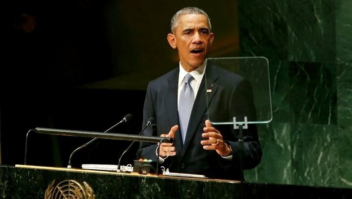 Как Обама в ООН наизусть говорил