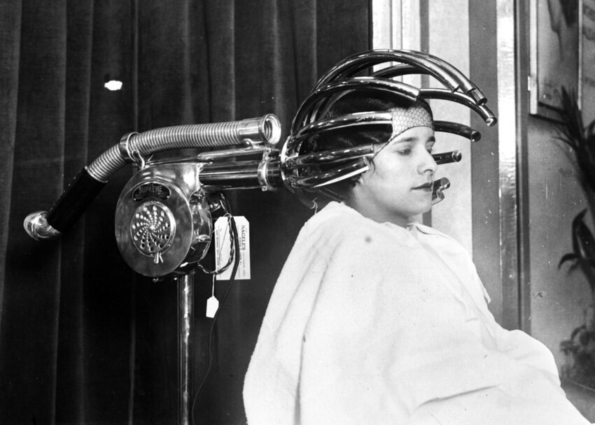 1932 год: сушилка для волос