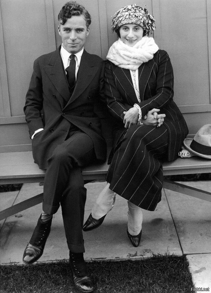 Чарли Чаплин и Анна Павлова, 1922 г