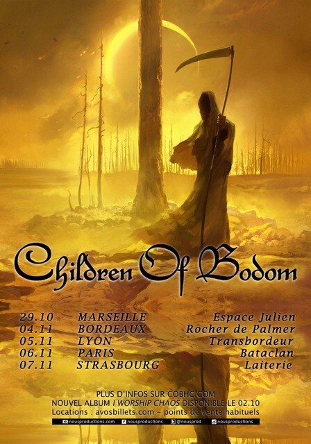 Новый альбом Children Of Bodom "I Worship Chaos"