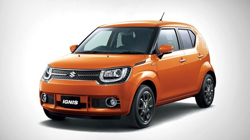 Еще Suzuki сделала мини-кроссовер Ignis