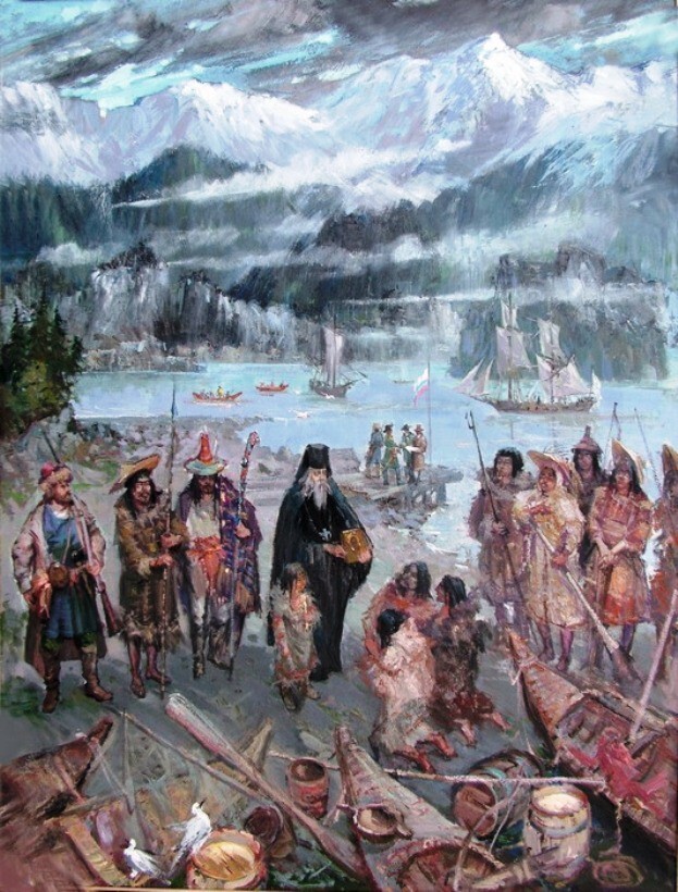 Мирный договор с индейцами острова Ситки