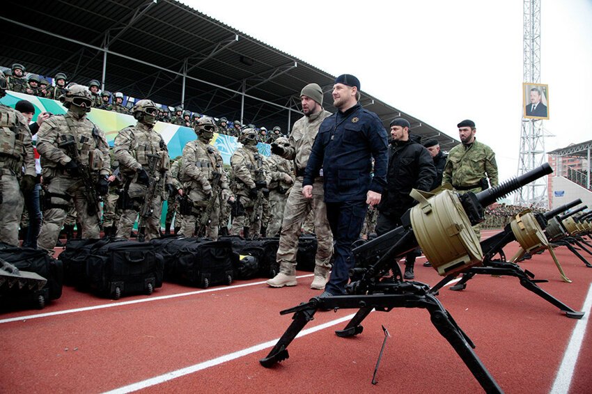 Кадыров попросил отправить в Сирию чеченскую пехоту.