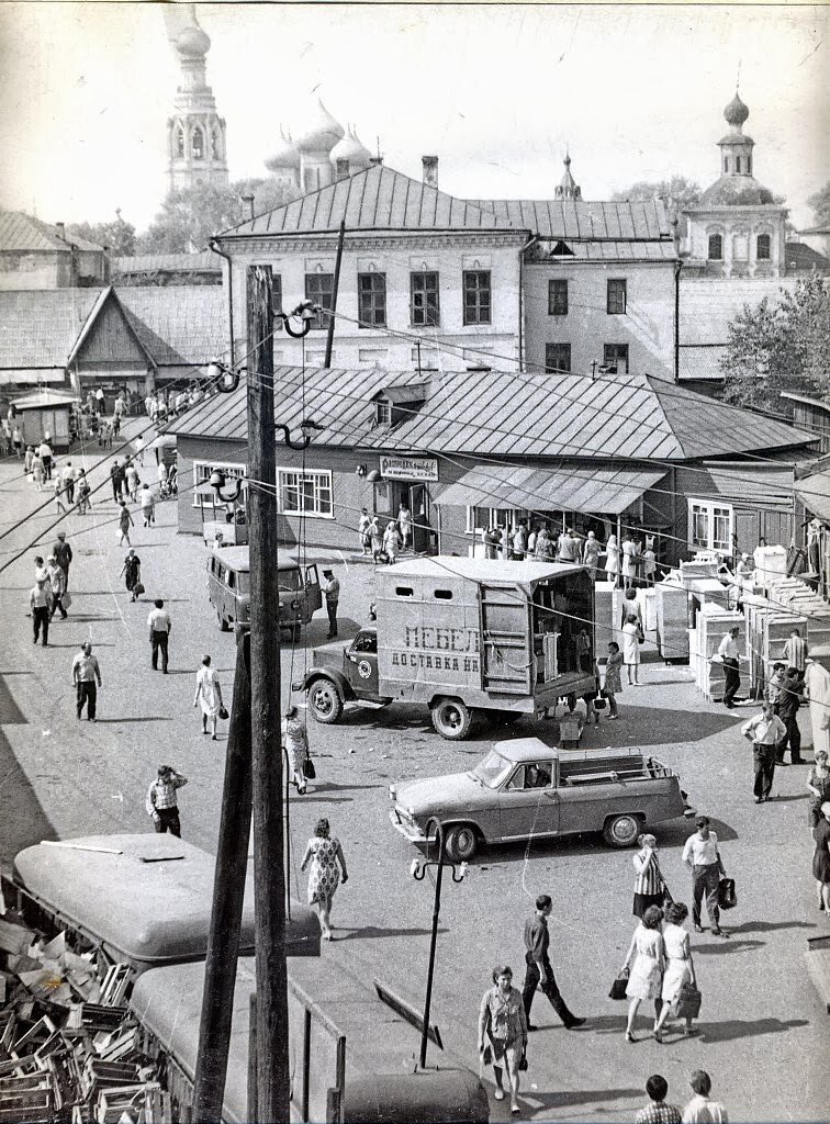  Старый рынок. 1960-е, Вологда: