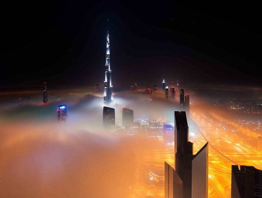 Невероятный Дубай: Фотографии ОАЭ до открытия у нефти