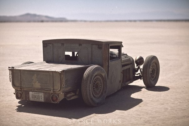 Искусство Hot Rodding - Майка Берроуза, двигатель BMW, основа 1928 Ford Model A