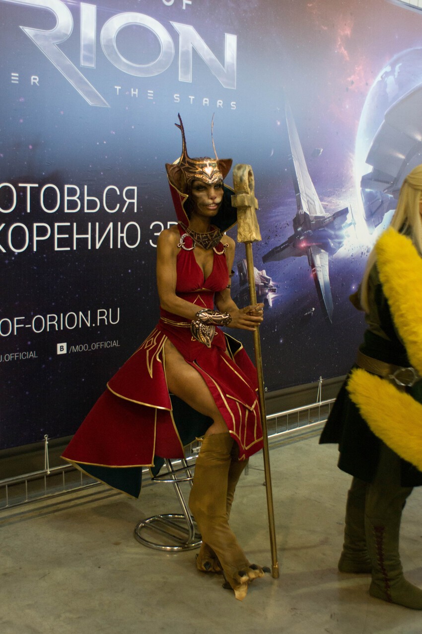 Народ с Комик кона Москва 2015