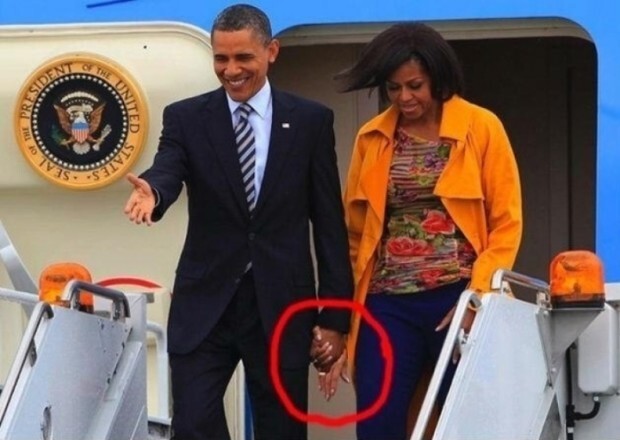 7. Обама с женой: кто третий?