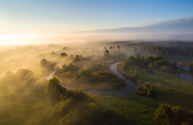  20 самых красивых фотографий с дрона