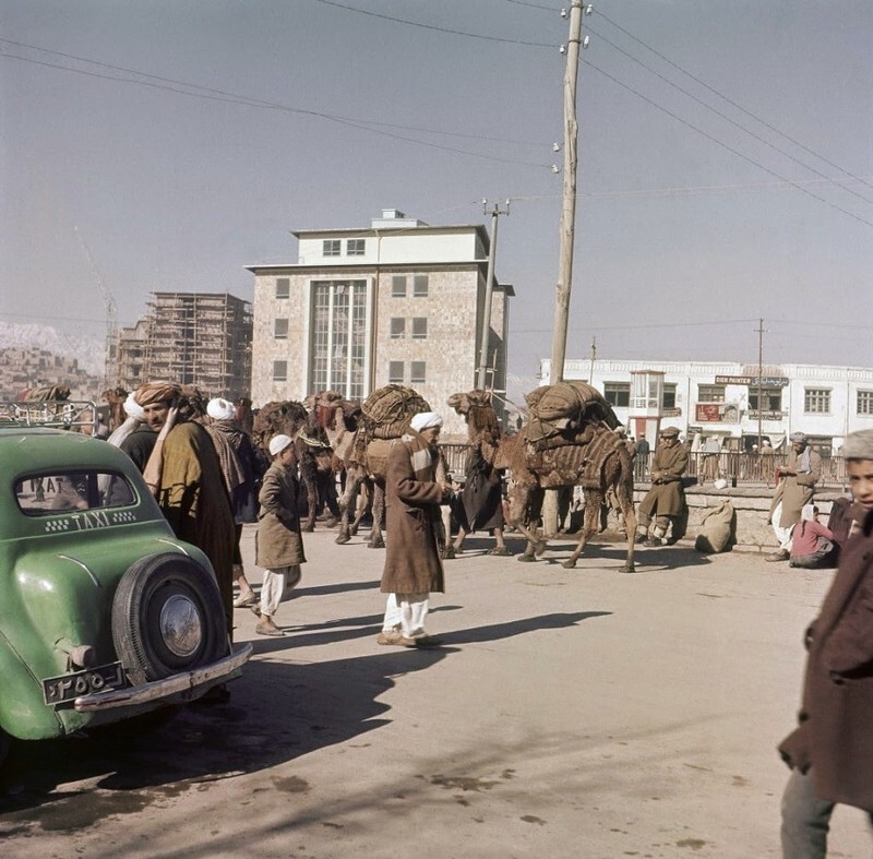 "Москвич"-400 в качестве такси, Кабул, 1961: