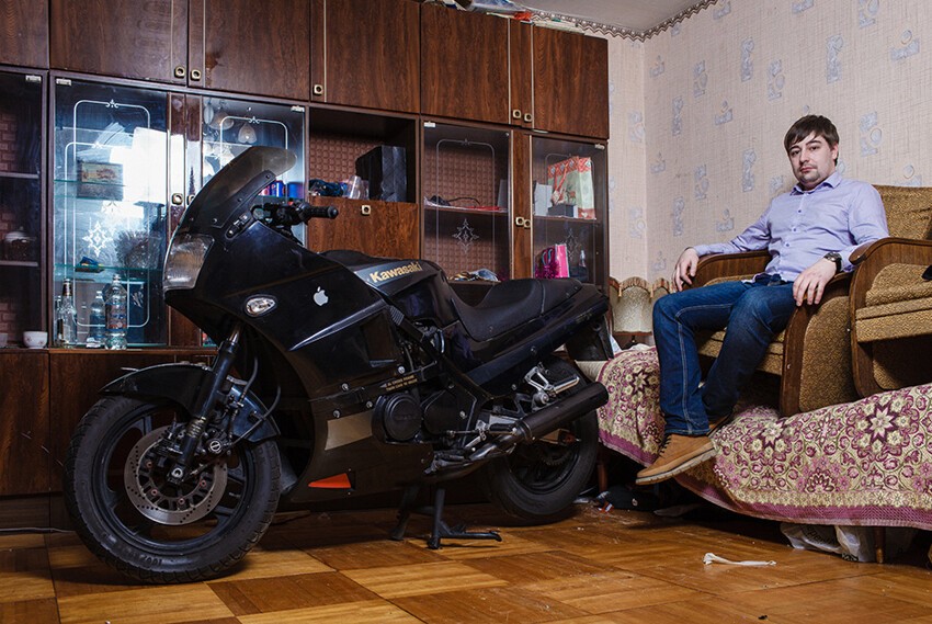 Зимовка мотоцикла в квартире
