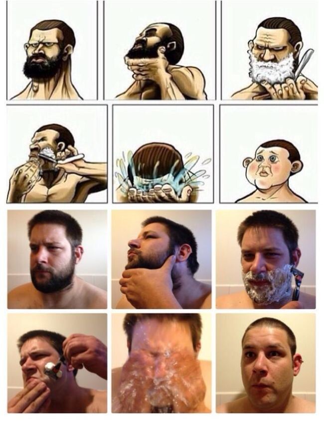 Что делать если неправильно побрился