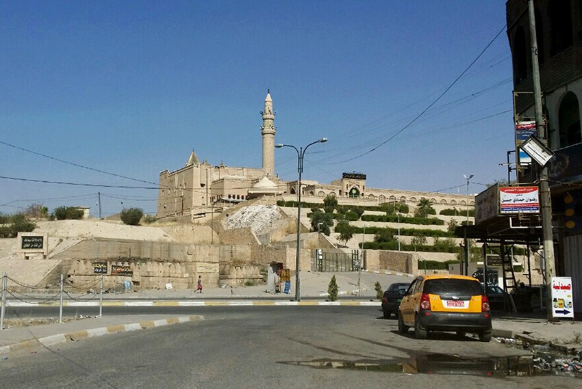 Вид на мечеть пророка Юнуса в Мосуле