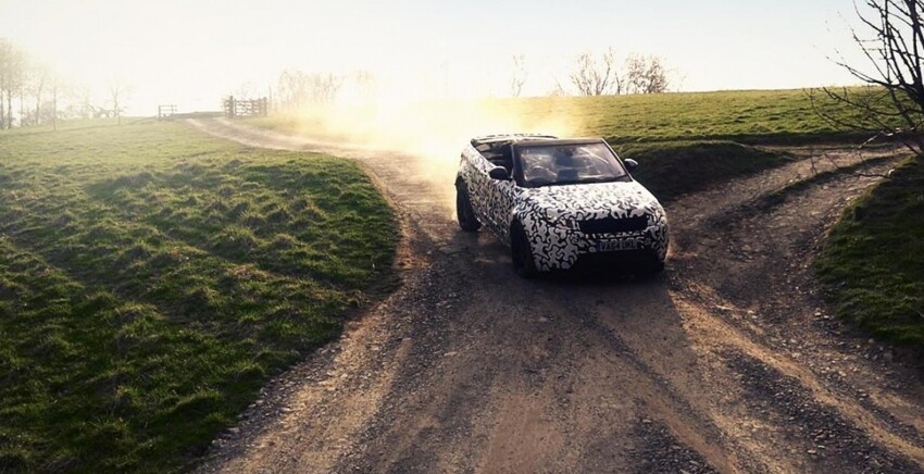 Land Rover рекламирует новый Evoque с помощью "скелетов"
