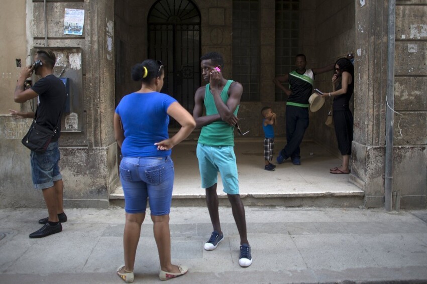 Кадры повседневной жизни на Кубе