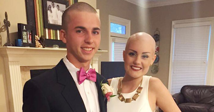 Парень приятно удивил больную раком подругу, когда она вернулась из больницы