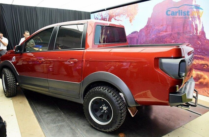 Малайзийская марка Proton скопировала пикап Ford F-150