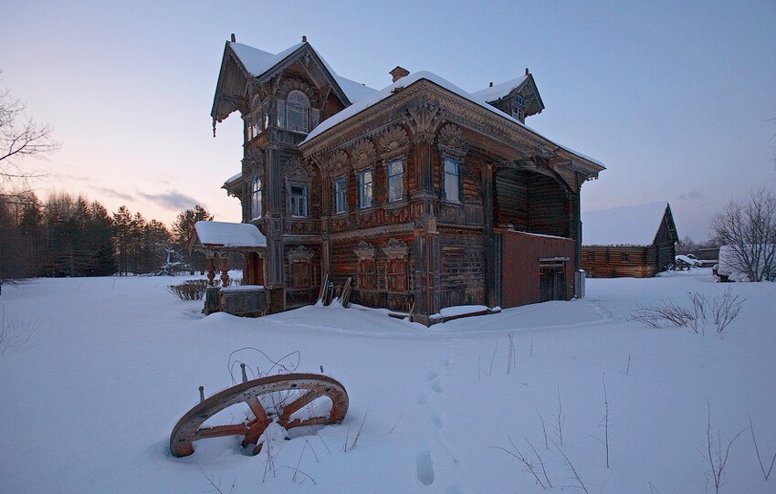 Старинные русские деревни, которые оказались полностью брошенными 