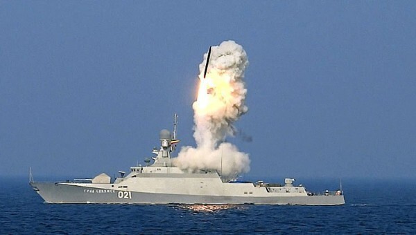 Корабли ВМФ РФ нанесли удар по ИГИЛ в Сирии из акватории Каспийского моря