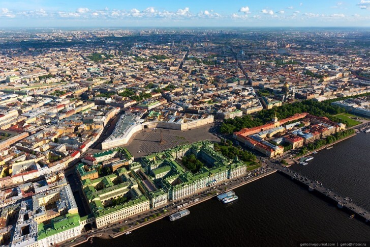 Фотографии Санкт-Петербурга с высоты