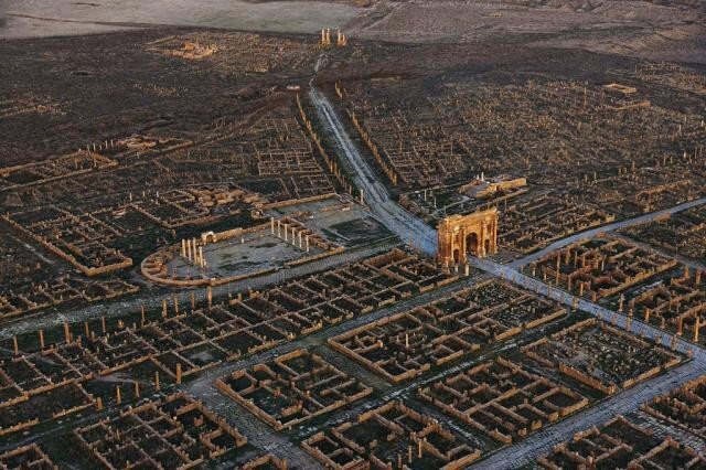 Руины римской колонии в Африке
