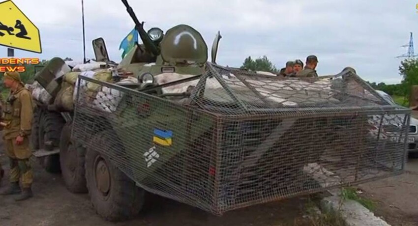 Шушпанцеры и бронетехника украинского конфликта (фото)
