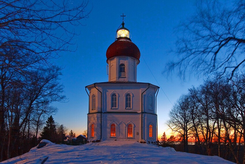 6. Церковь Вознесения Господня на вершине Секирной горы, Соловки
