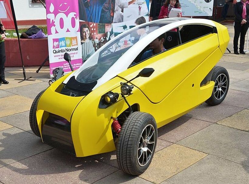 Soki - трехколесный чилийский электромобиль