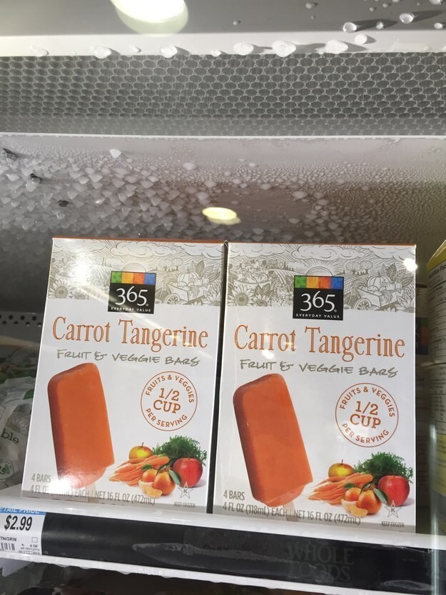 13. Морковно-мандариновое мороженое