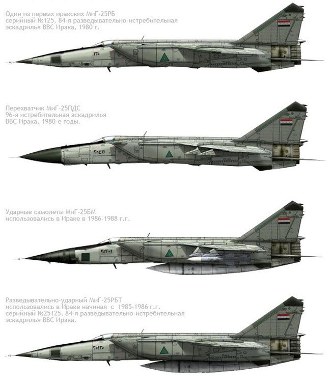 МиГ-25 в Ираке