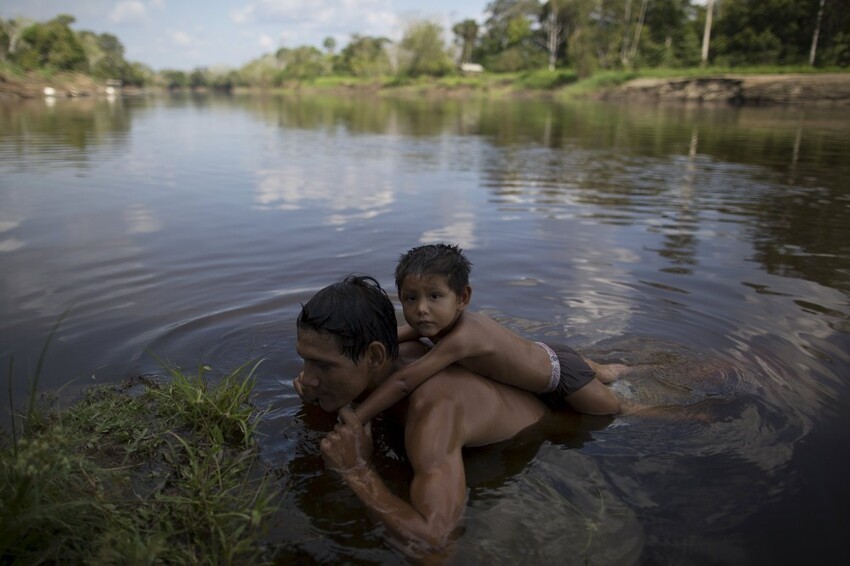Холодный лед освежает жизнь горячей Амазонки