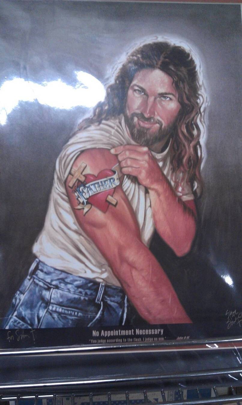 1. Невероятное изображение Иисуса