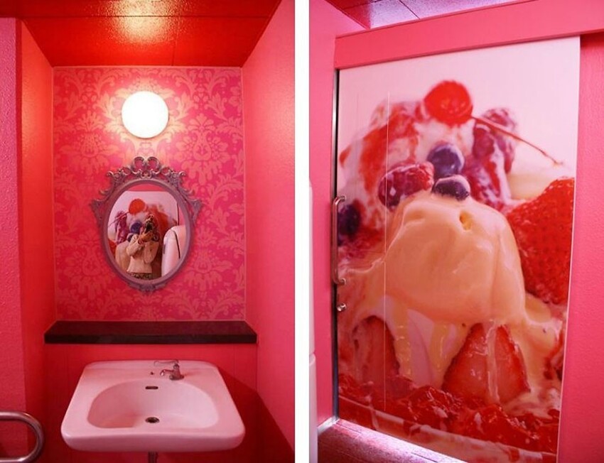 Креативный общественный туалет в Японии