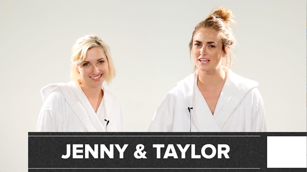 Дженни и Тейлор являются лучшими подругами уже три года, и они в один голос заявили, что давно бы уже пора увидеть друг друга во всей красе.