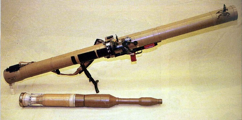 10. 105,2-мм ручной противотанковый гранатомёт РПГ-29 «Вампир».