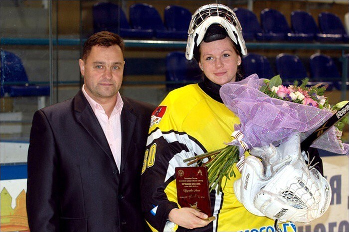 Анна Пругова — хоккейный вратарь России